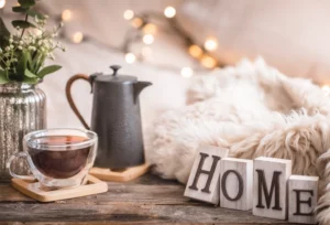 Romantische und cozy Herbstdeko für Tisch