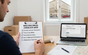 Nach dem Umzug - Checkliste abarbeiten